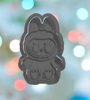 Labubu Sitting Cookie Cutter