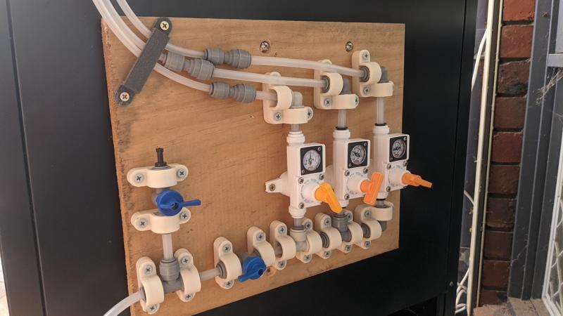 Duotight/John Guest Push Fitting Mounting Clips (9.5mm, 3/8")