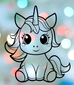 Unicorn 5 Cookie Cutter