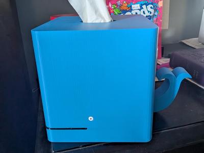Tissue box cover Whale shaped for Costco boxes
