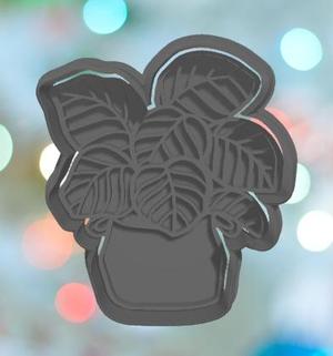 Elephant Ear Plant Cookie Cutter
