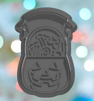 Halloween Jack O Lantern Sweets Plaque Cookie Cutter