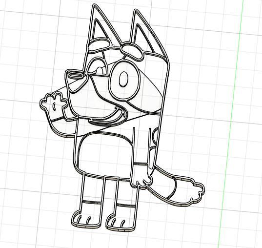 Bluey Cookie Cutter