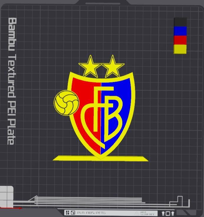 FC Basel Table Stand