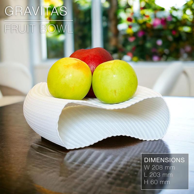 GRAVITAS | Fast-print Fruit Bowl