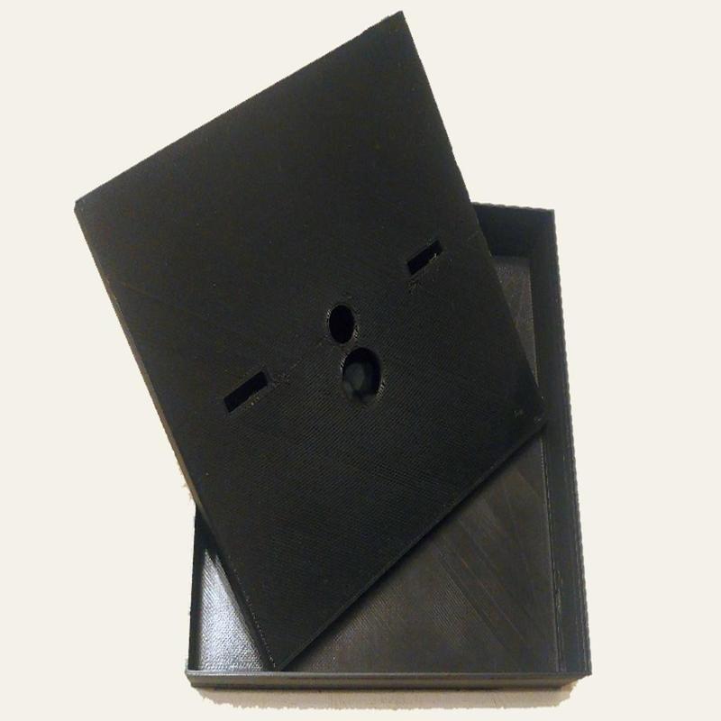 Parametric ceiling mounting electrical box for Coiaca boards and Sonoff Basic