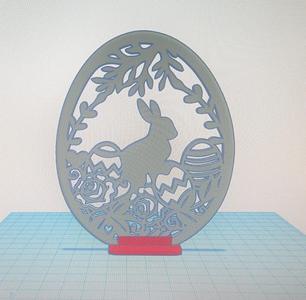 stand for easter decoration