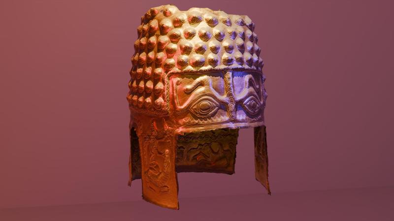 Coiful Dacic Romania -  Dacian helmet