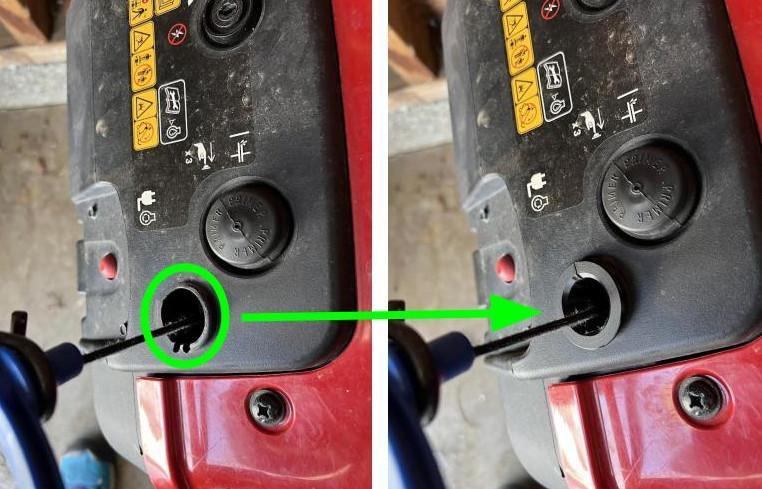 Toro Pull Start Grommet