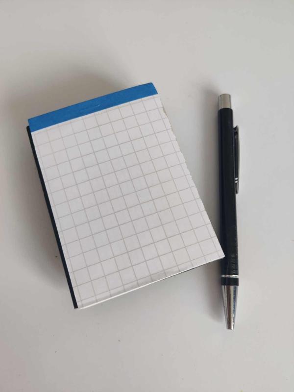 Waitress notebook holder (with belt clip)