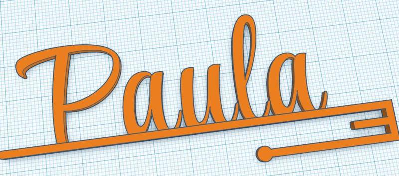 Napkin Holder Name Plate 