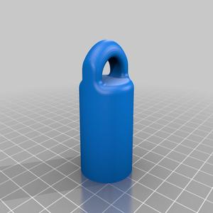 Paint Roller Extender Hanging / Tie Off / Carabiner End