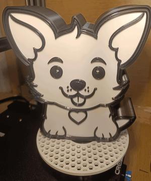 Cute Dog Led Lamp