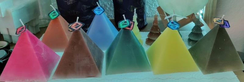 Pyramid Candle Mold