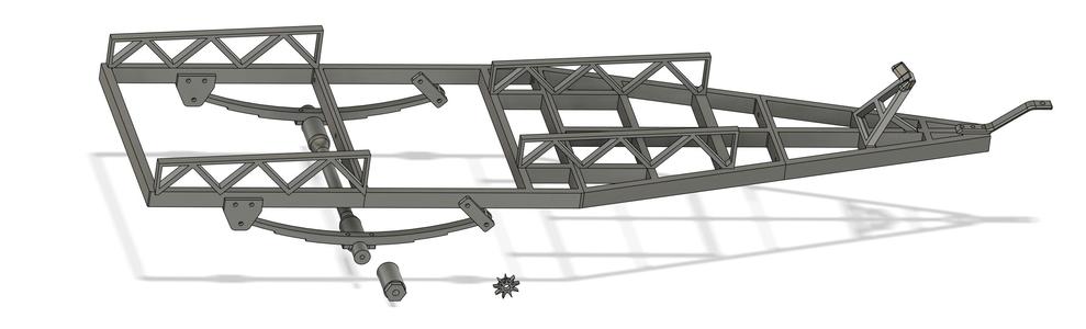 Float on top trailer