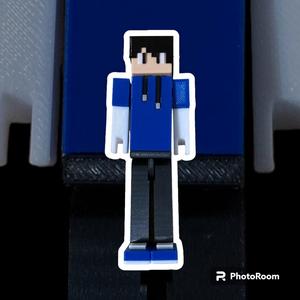 Minecraft Helix movable figurine