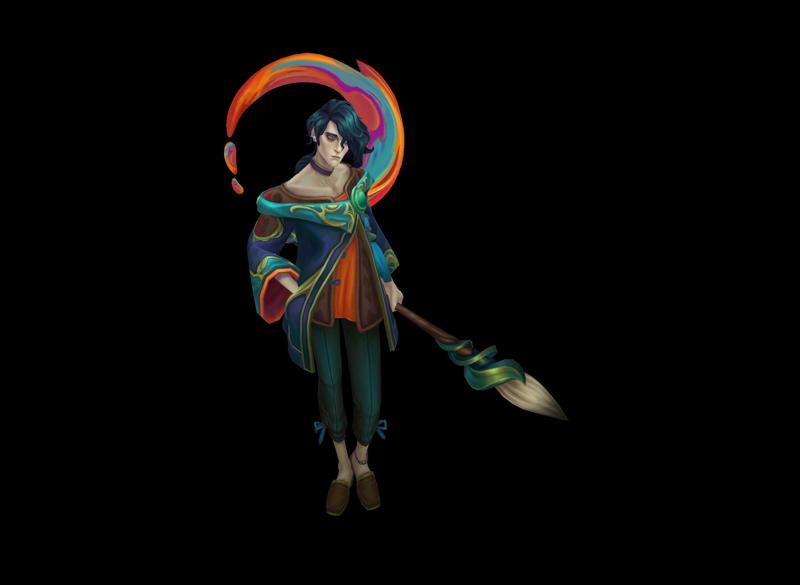 Hwei League of Legends 3D print model