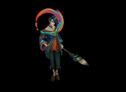 Hwei League of Legends 3D print model