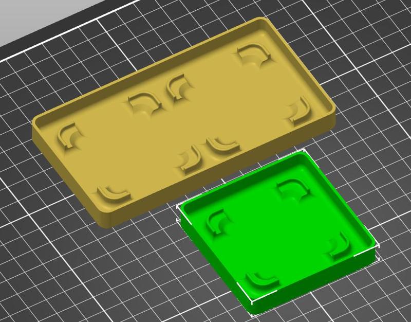 seedling planter tray, duo and single tray