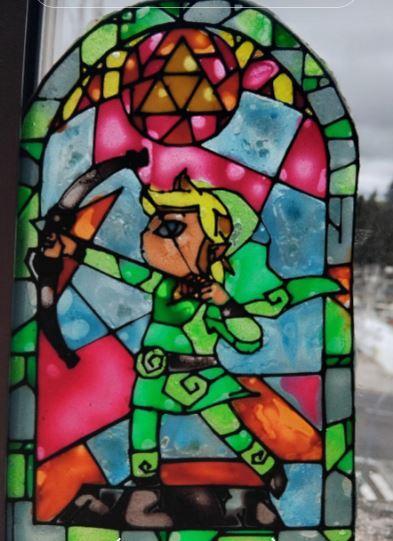 VIDRIERA PAREZ ZELDA PLA RESINA.