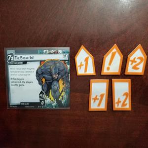 Marvel Champions LCG - Acceleration, Crisis, and Hazard Tokens