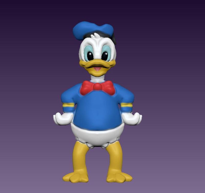 donald duck from mickey mouse