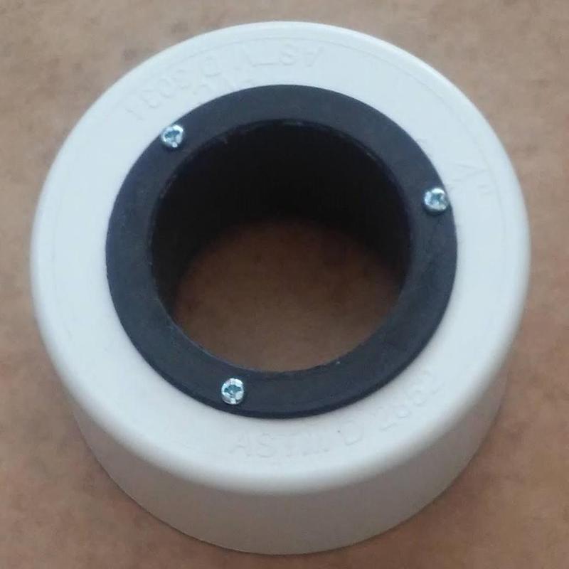 Rigid / Shopvac to 4" dryer vent adapter