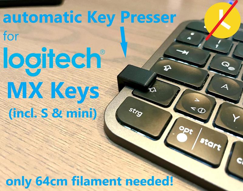 automatic Key Presser for Logitech MX Keys / S / mini keyboard