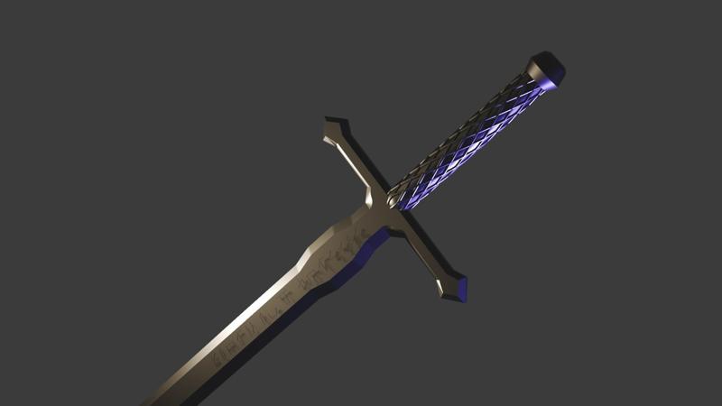 Fancy Custom Concept Sword