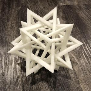 Five Intersecting Tetrahedron