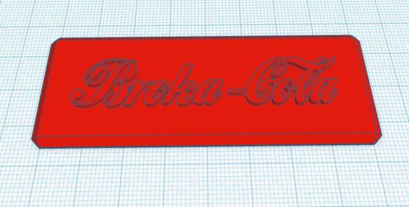 Broka-Cola Sign
