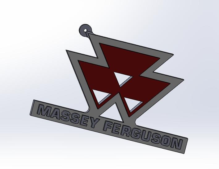 MASSEY FERGUSON KEYCHAIN