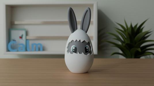 Bunny In An Egg [Easter Rabbit]