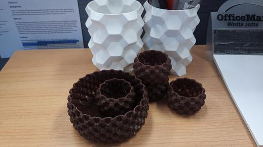 Stacking Fractal Octahedron Bowl