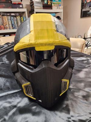 Wearable HellDivers Helm