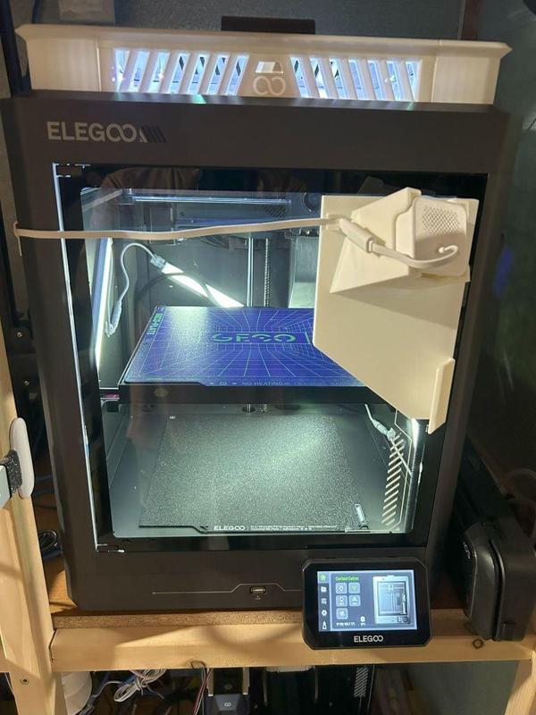 Wyze Cam V4 mount for Elegoo Centauri Carbon V3