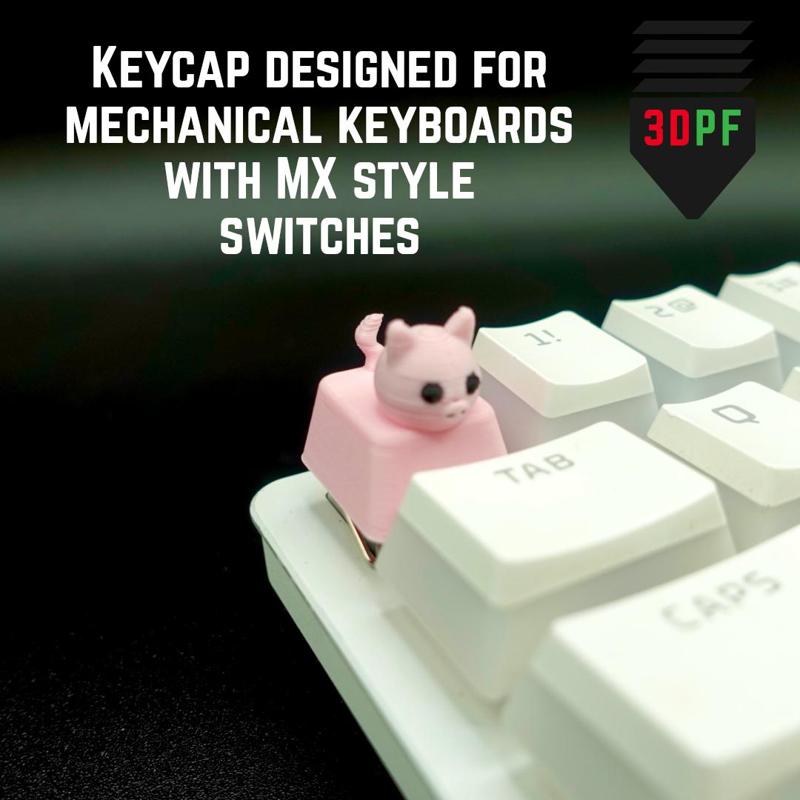 Piggy Keycap (Mechanical Keyboard)