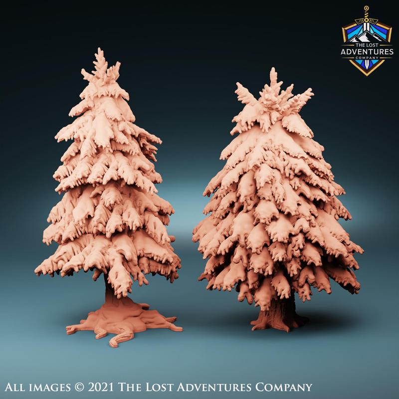 Pine Trees (Set of 2)