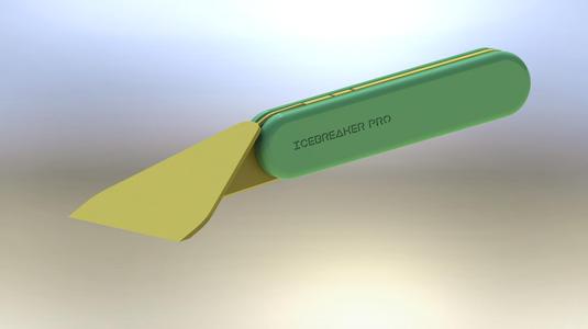 IceBreaker Pro (flip-out ice scraper)
