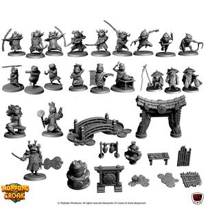 Monpong Croak Complete set ( pre-supported)
