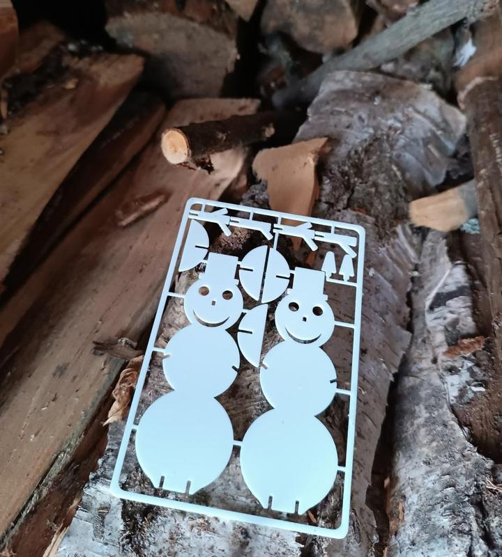 snowman card for envelope