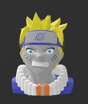 Suporte Alexa Echo Dot 4a e 5a Geração Naruto Versão 2