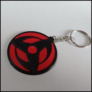 Kakashi Sharingan Keyring (Simple)