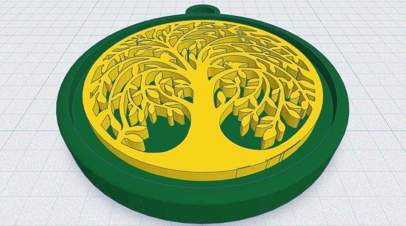 Celtic / Norse - Tree Of Life Pendent 42