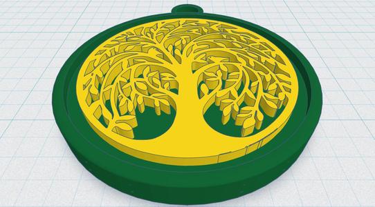 Celtic / Norse - Tree Of Life Pendent 42