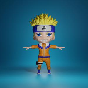 Naruto Chibi -  in t pose