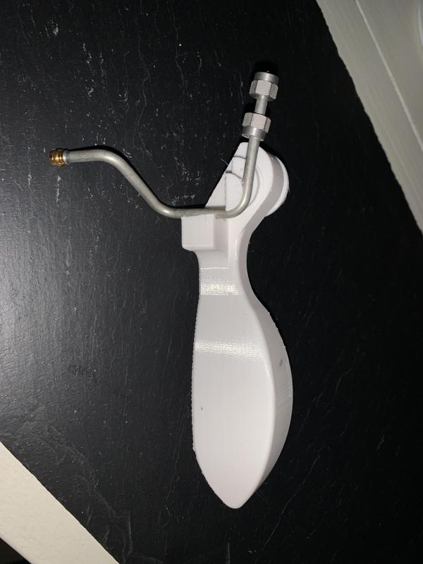 Rigid coax bending tool