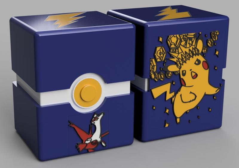 Surging Sparks Ball - Pokemon Card Deck Case TCG