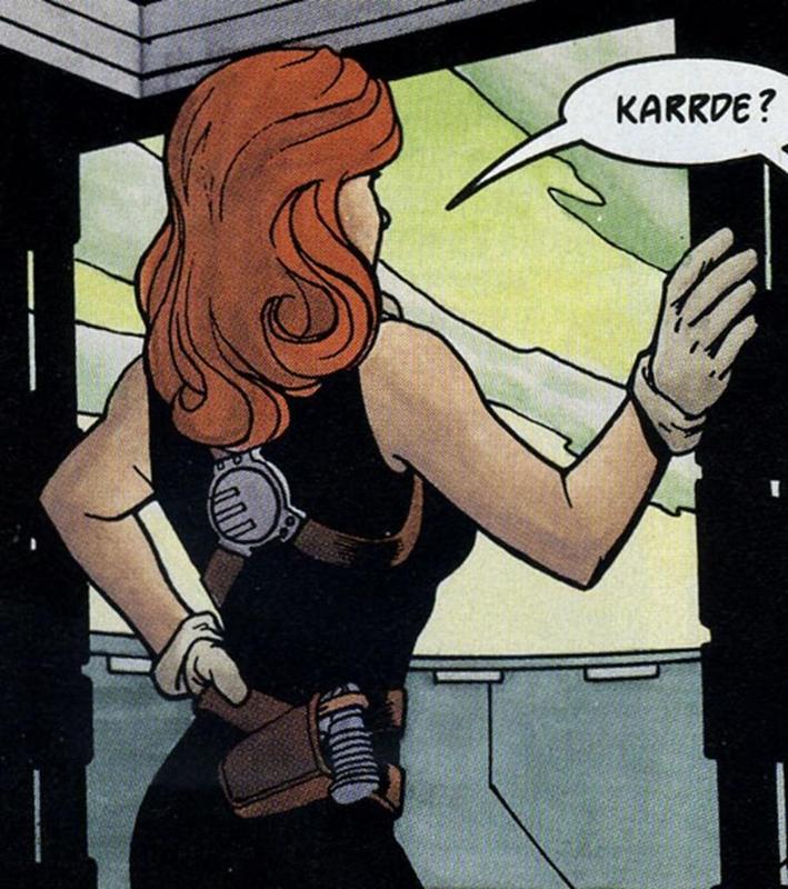 Mara Jade's back harness