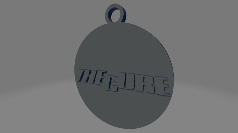 The Cure keychain